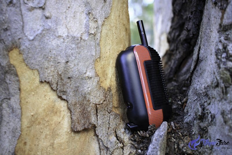 Iolite Original Portable Vape on a tree