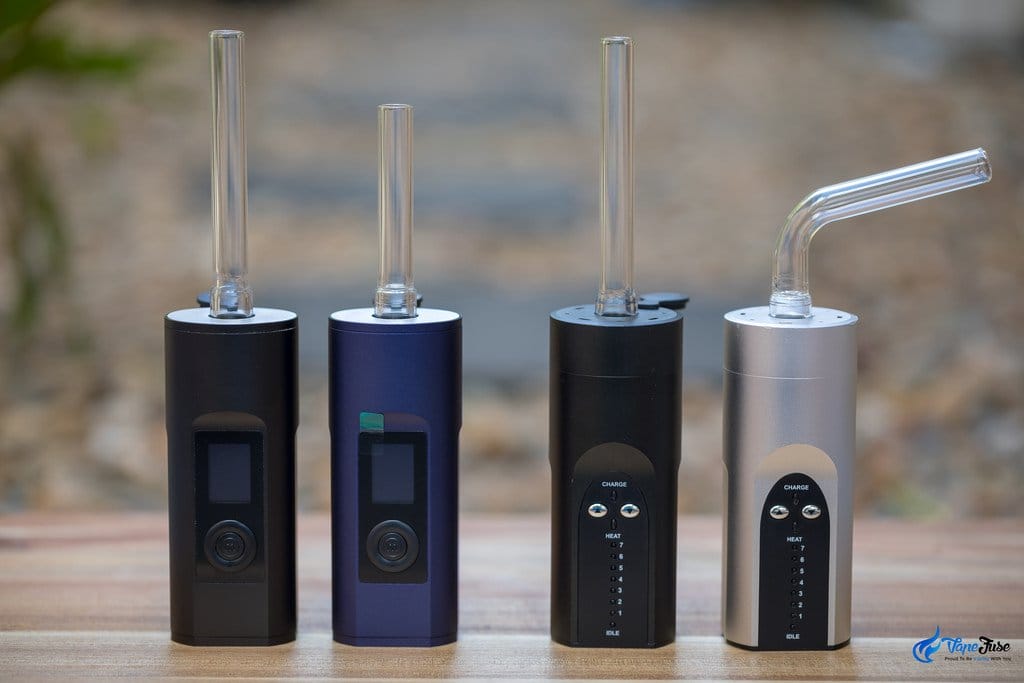 Arizer Solo vs Solo II portable vaporizers with Aroma Tubes