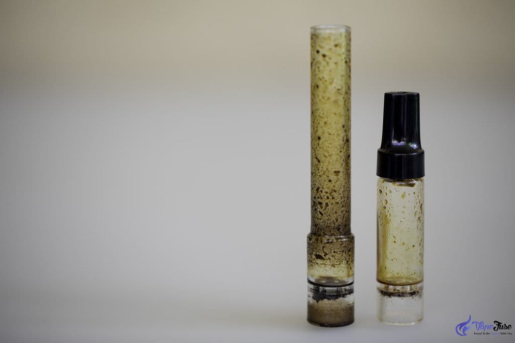 Dirty Arizer glass aroma tubes