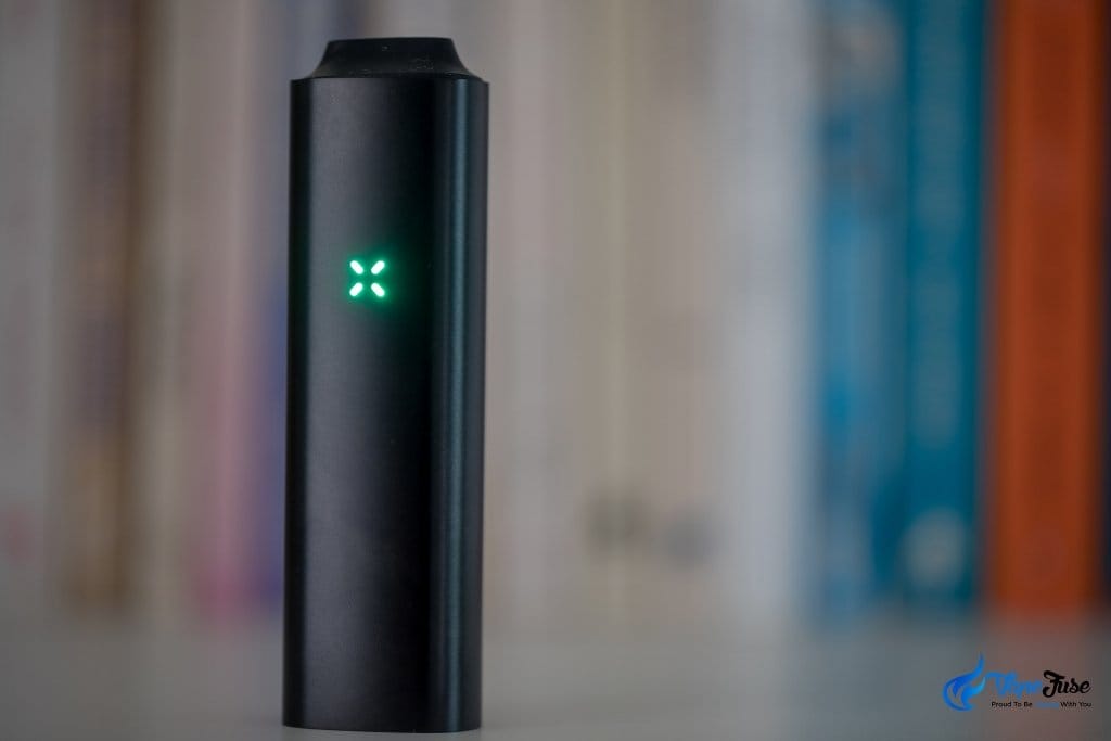 Pax 3 Portable Vaporizer with mouthpiece on