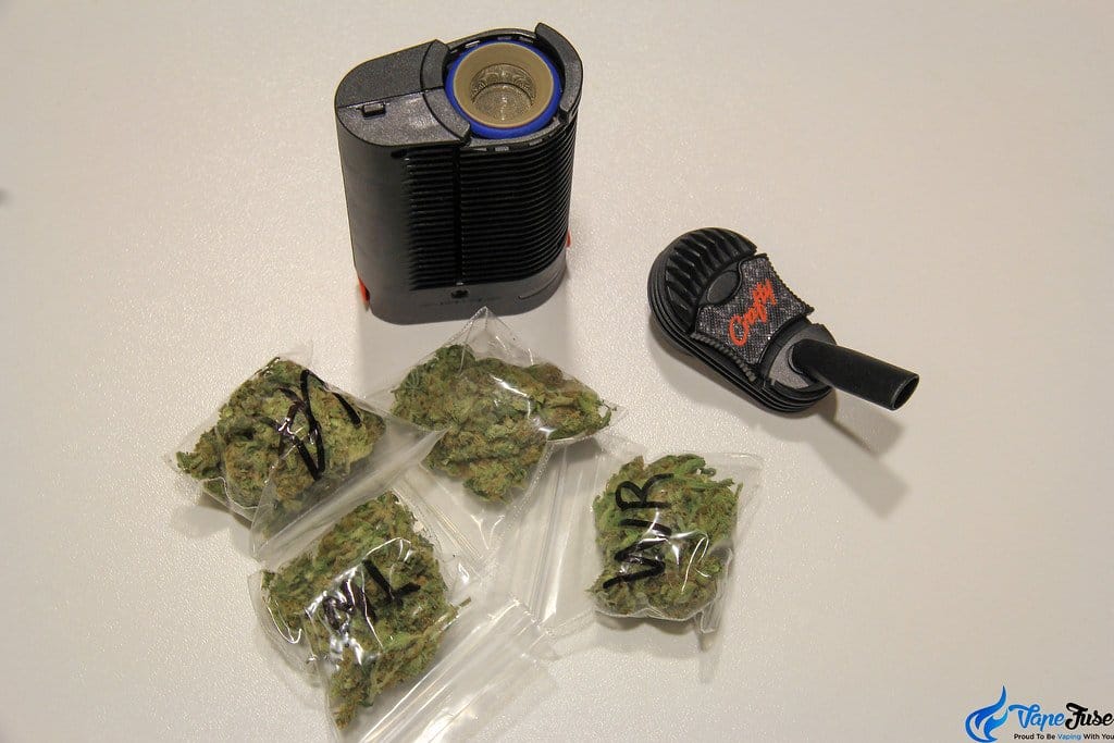Crafty Portable Dry Herb Vaporizer - vaping cannabis