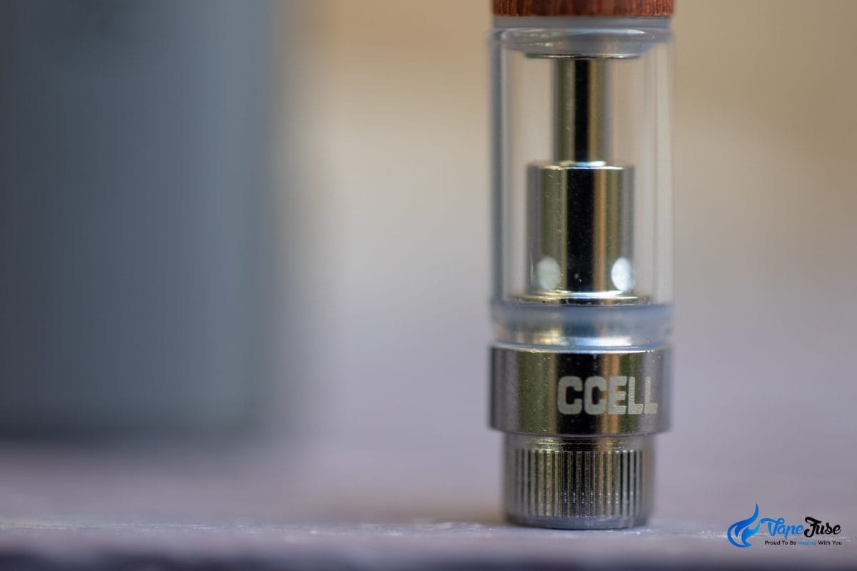 CCell 510 thread oil cartridge with magnetic adapter on