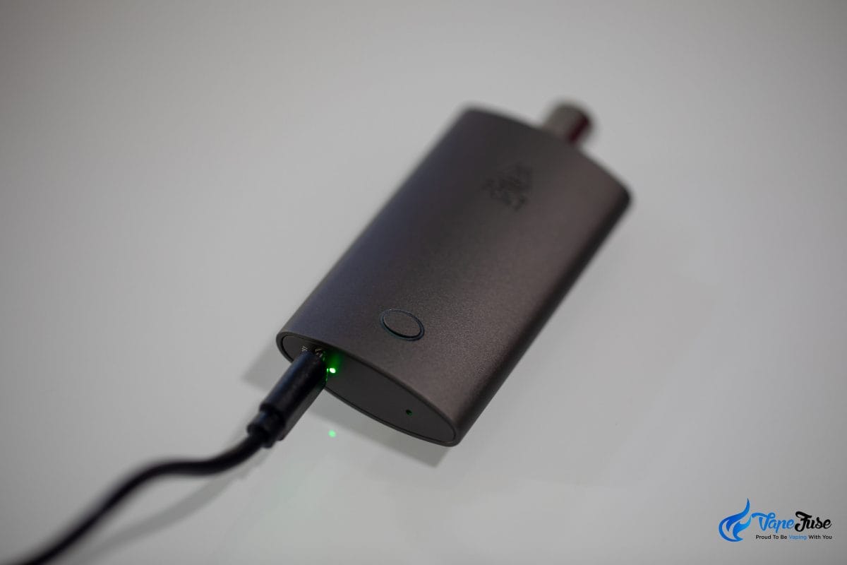 PCKT One Plus vaporizer on the USB charger