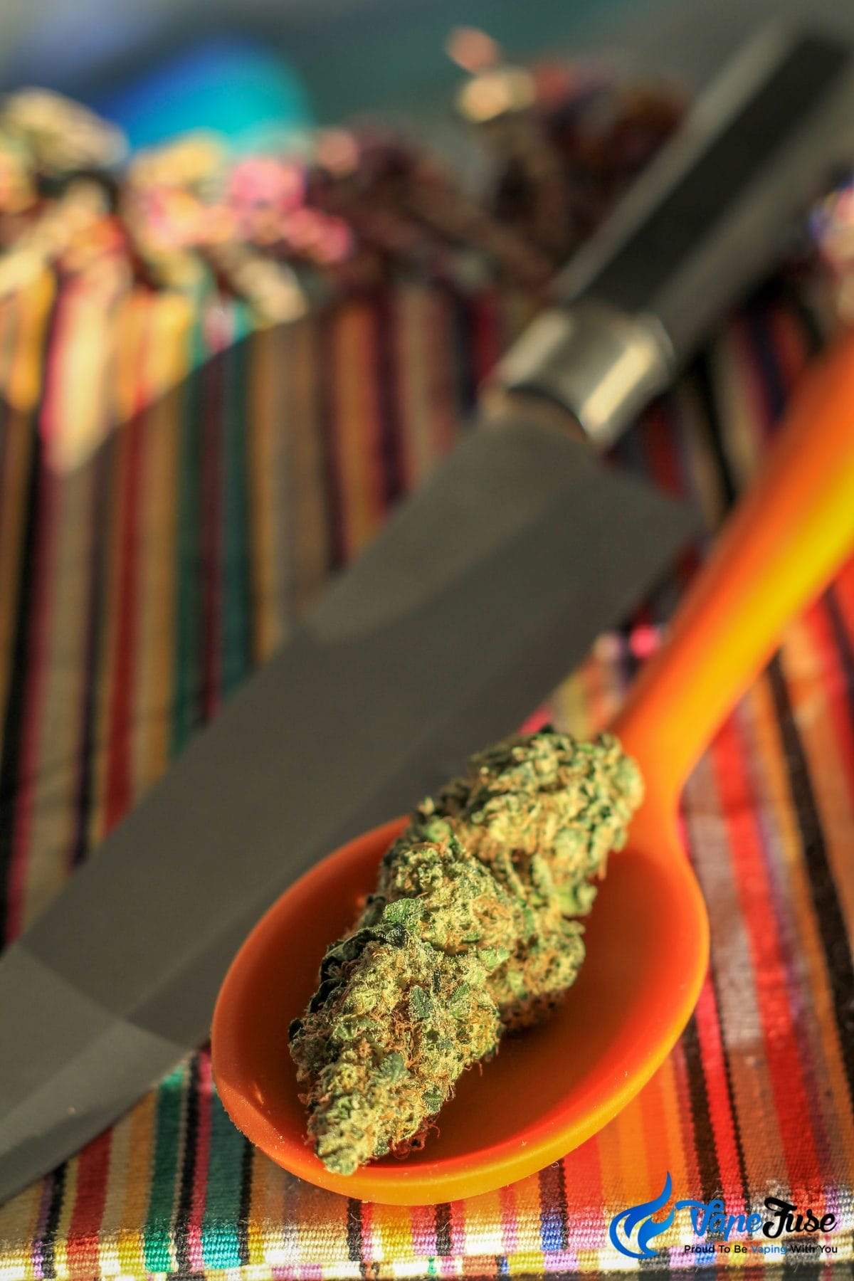 Cooking with vaporized cannabis herbs