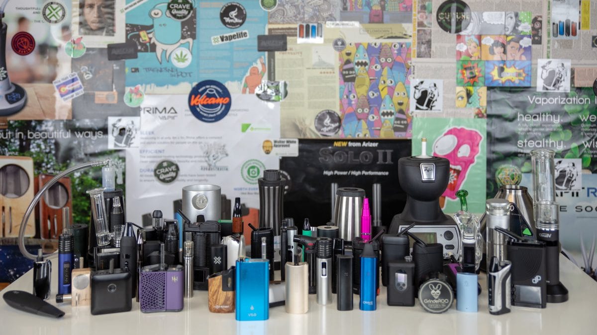 Weed vaporizer collection